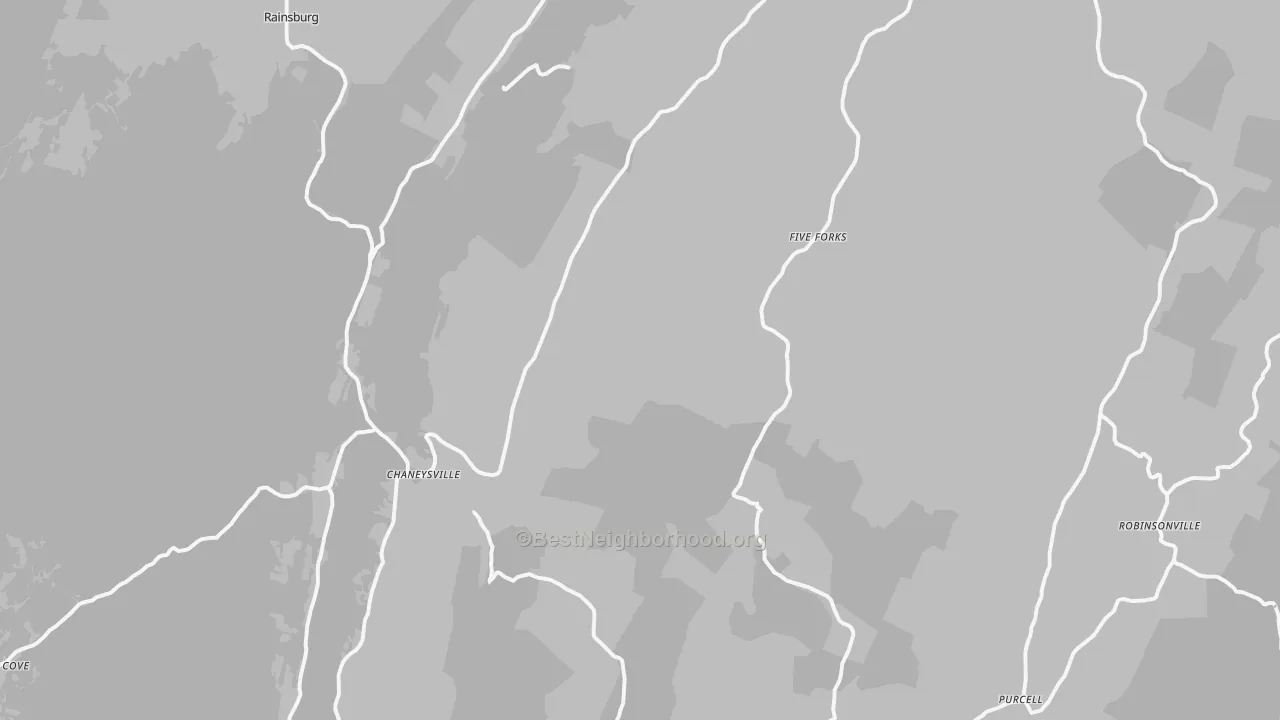 Transit Grade map of 15535, PA