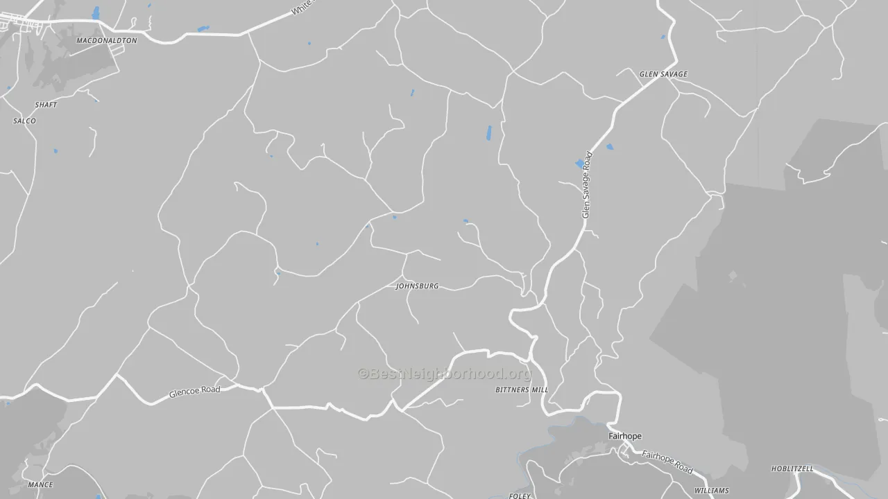 Transit Grade map of 15538, PA