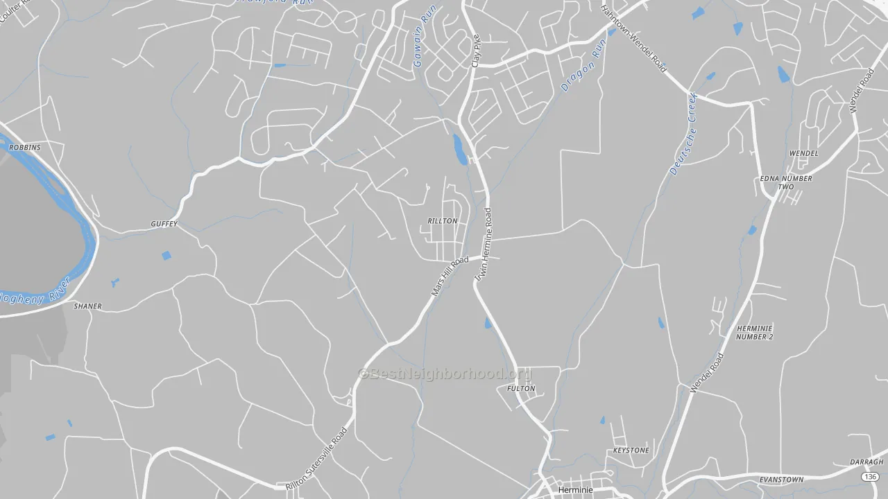 Transit Grade map of 15678, PA