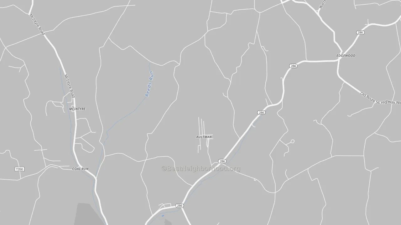 Transit Grade map of 15713, PA