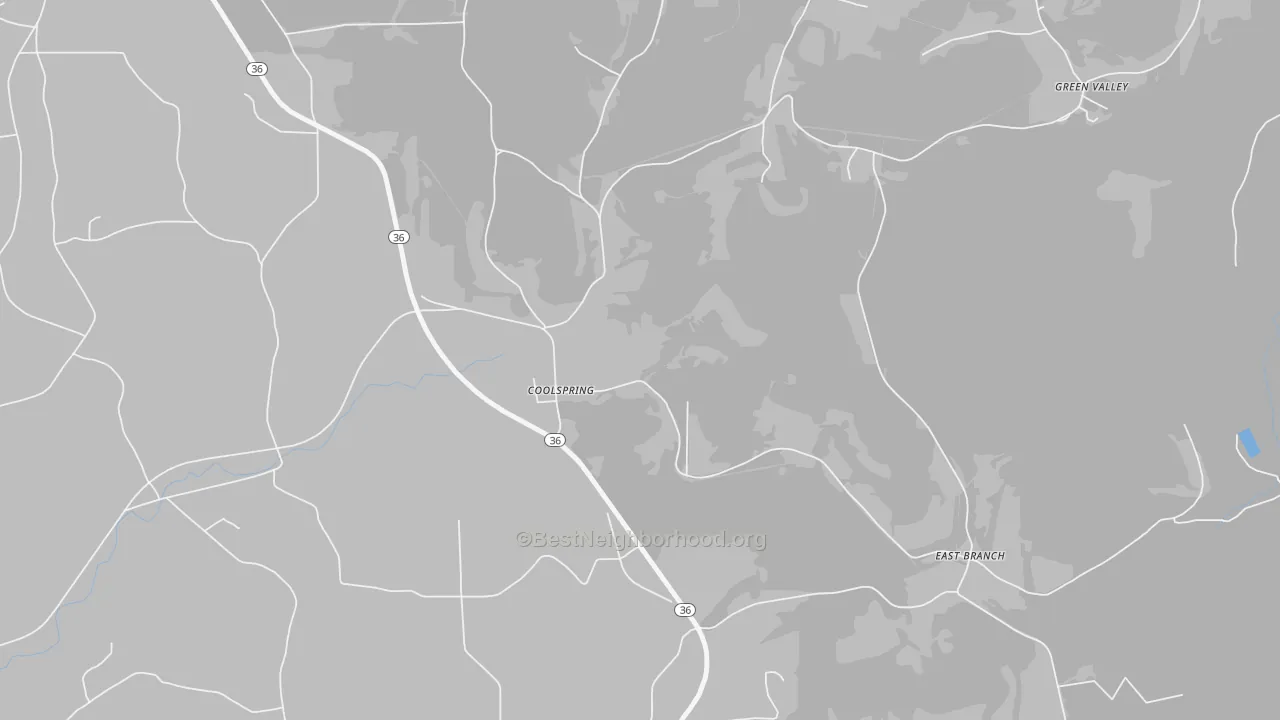 Transit Grade map of 15730, PA