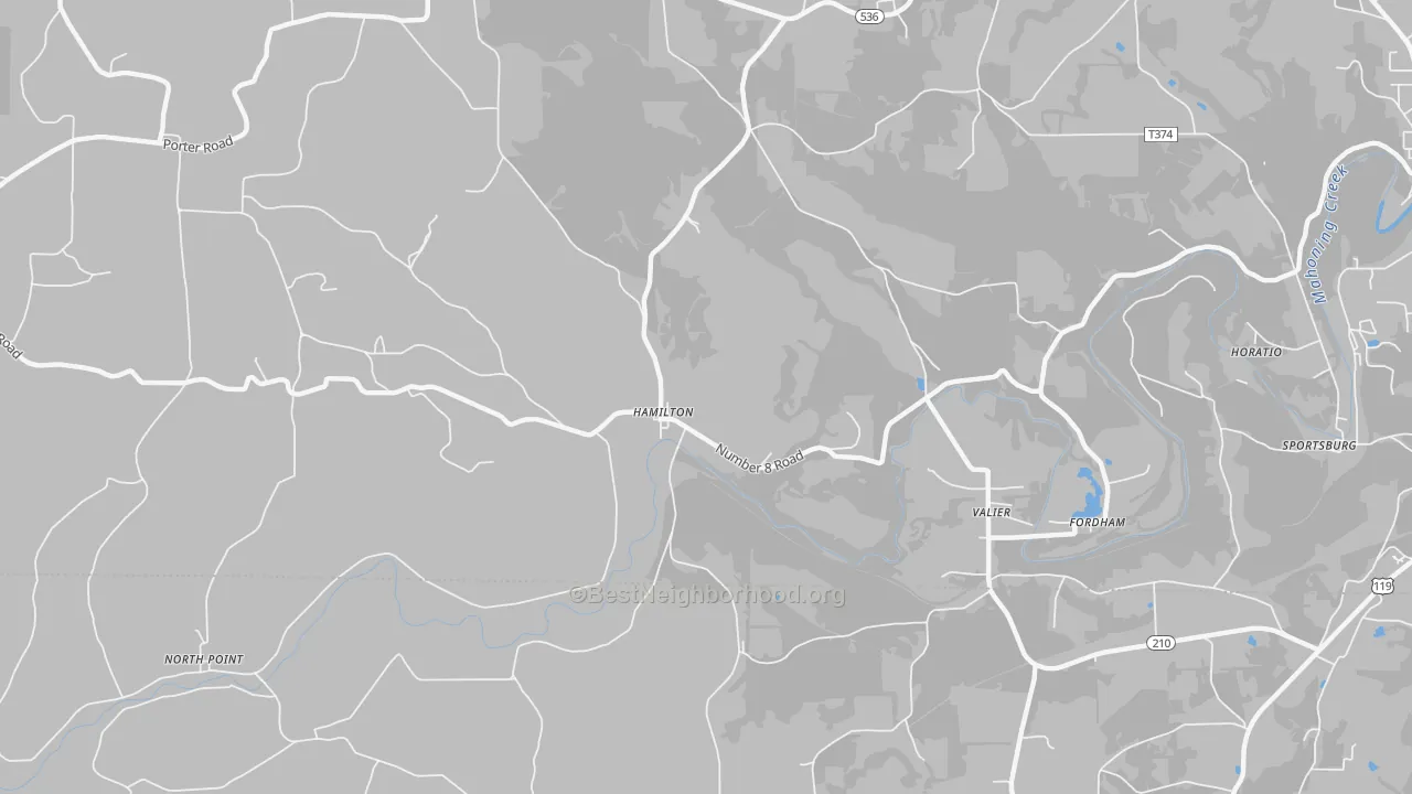 Transit Grade map of 15744, PA