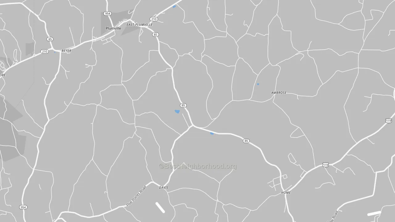 Transit Grade map of 15747, PA