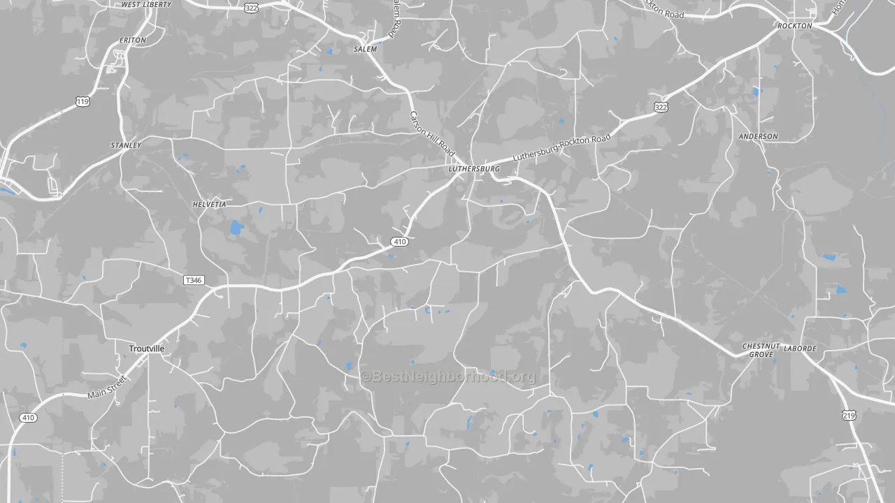 Transit Grade map of 15848, PA