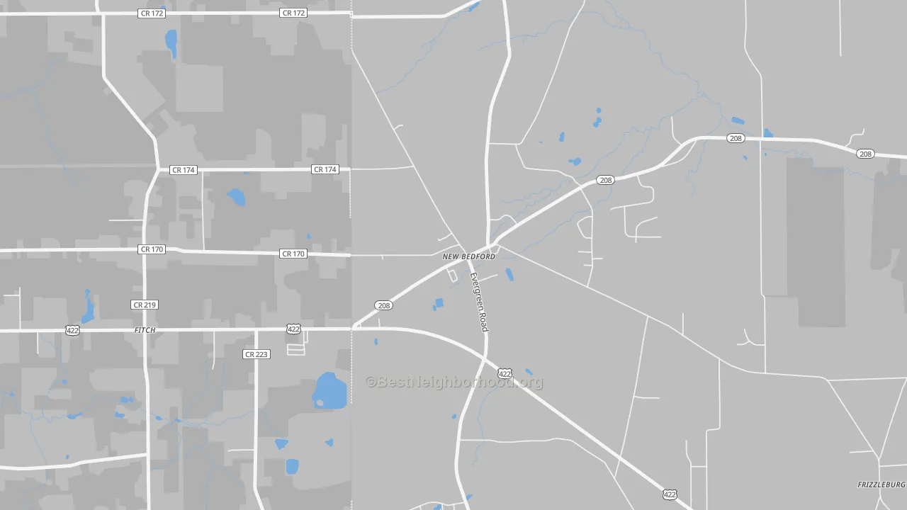Transit Grade map of 16140, PA
