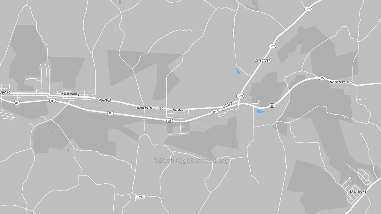 Transit Grade map of 16244, PA
