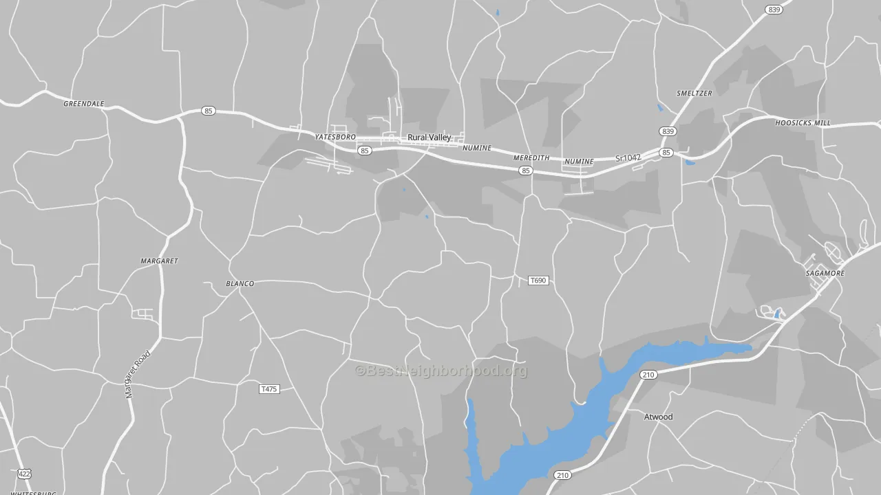 Transit Grade map of 16249, PA