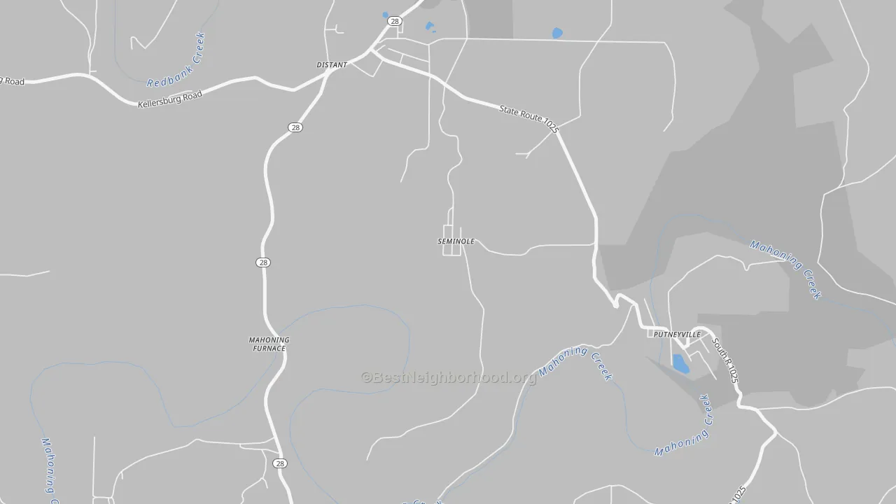 Transit Grade map of 16253, PA