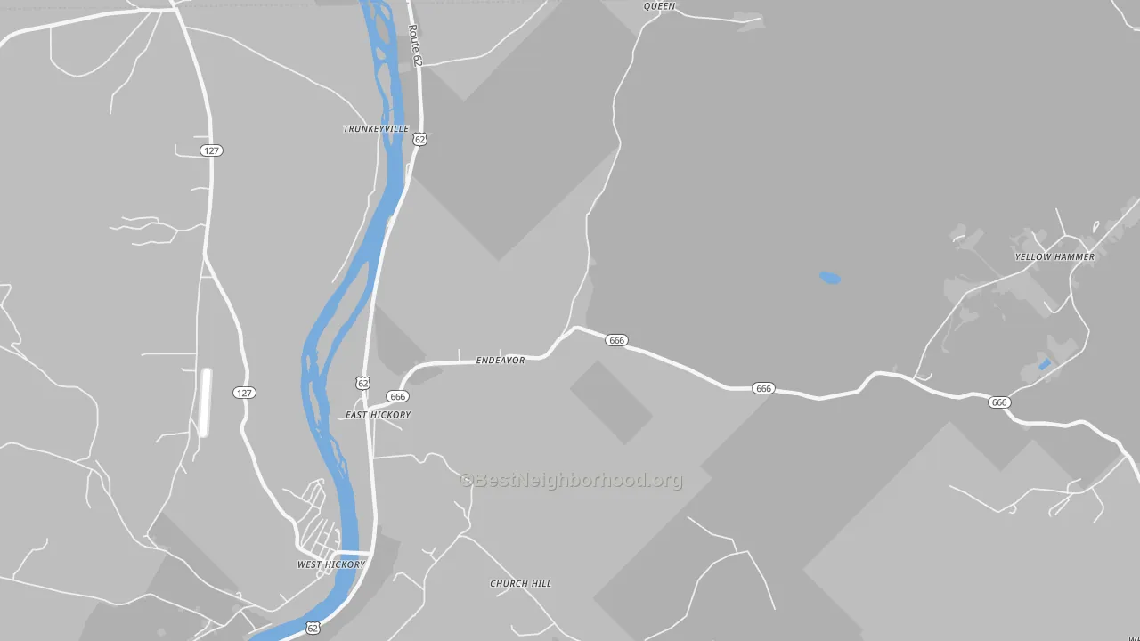 Transit Grade map of 16322, PA