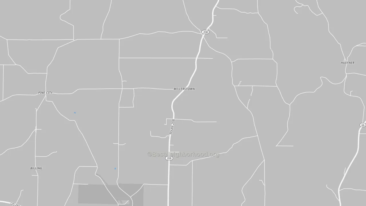 Transit Grade map of 16334, PA