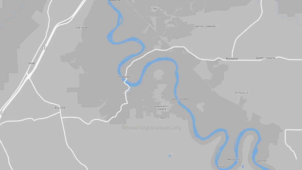 Transit Grade map of 16374, PA