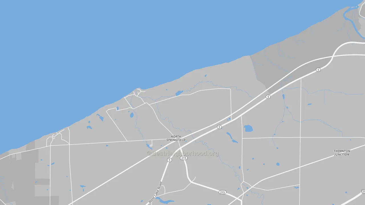 Transit Grade map of 16430, PA