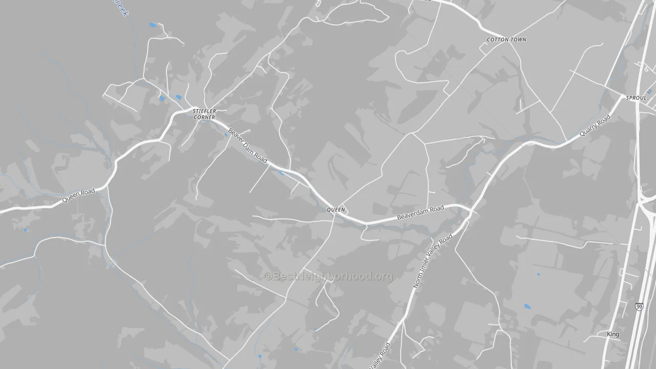 Transit Grade map of 16670, PA
