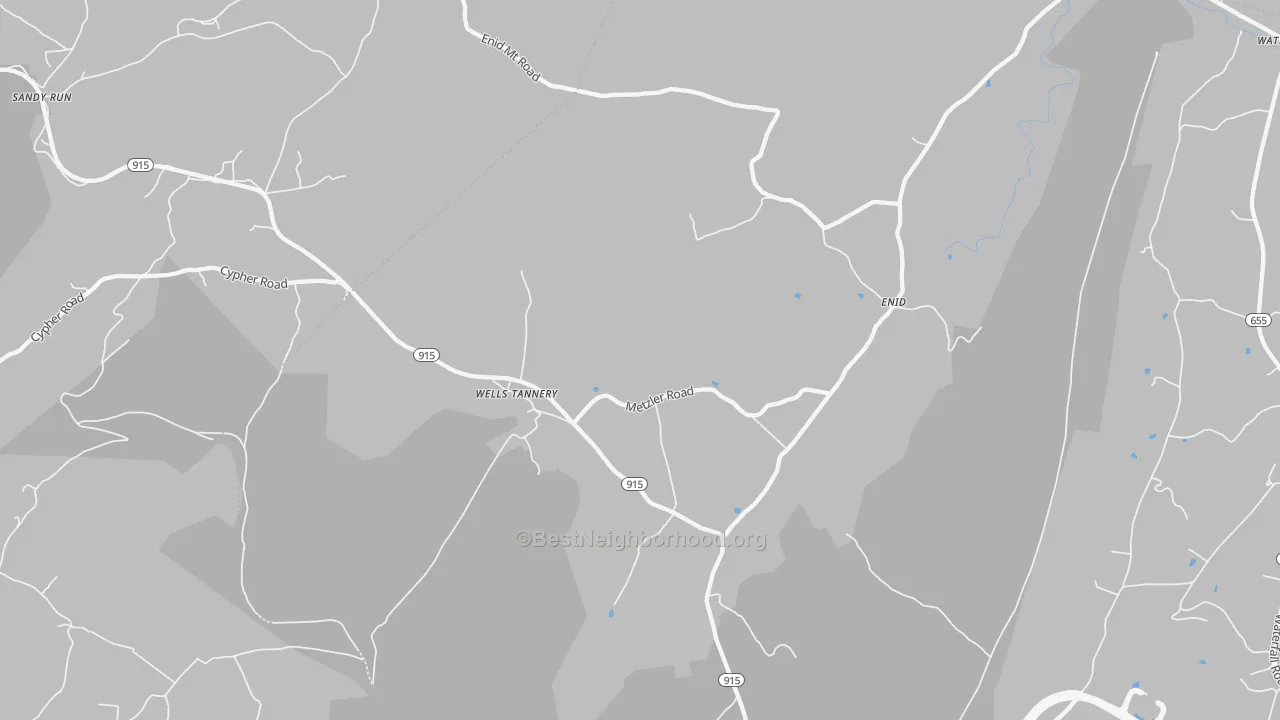 Transit Grade map of 16691, PA