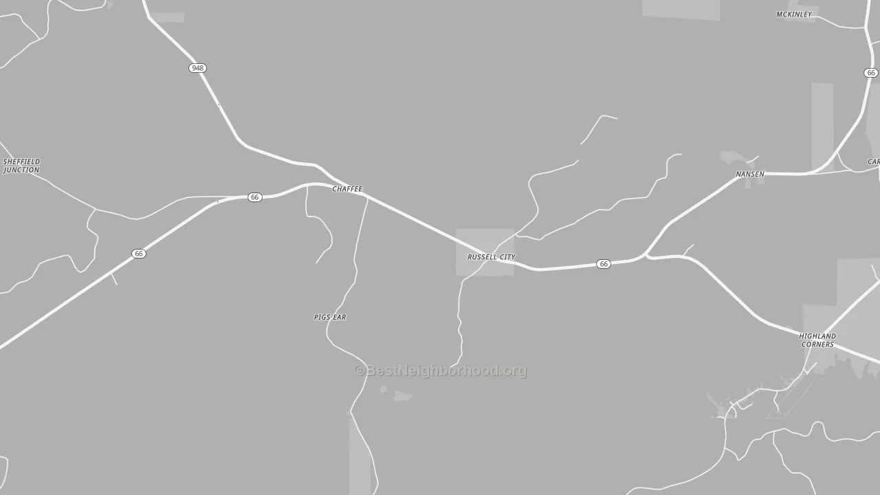 Transit Grade map of 16728, PA