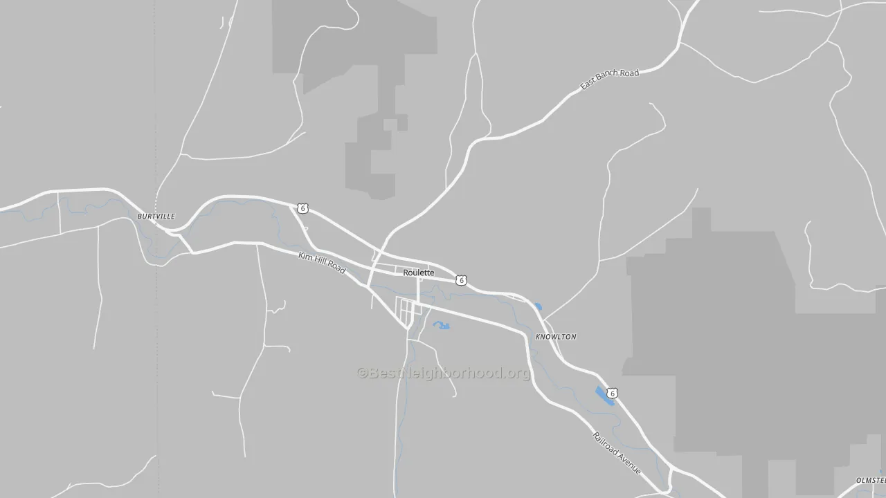 Transit Grade map of 16746, PA