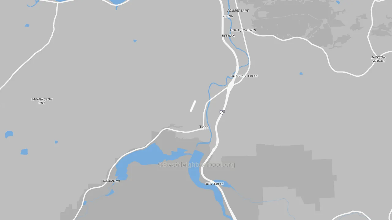 Transit Grade map of 16946, PA