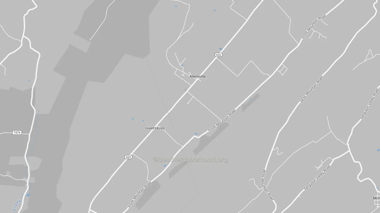 Transit Grade map of 17002, PA