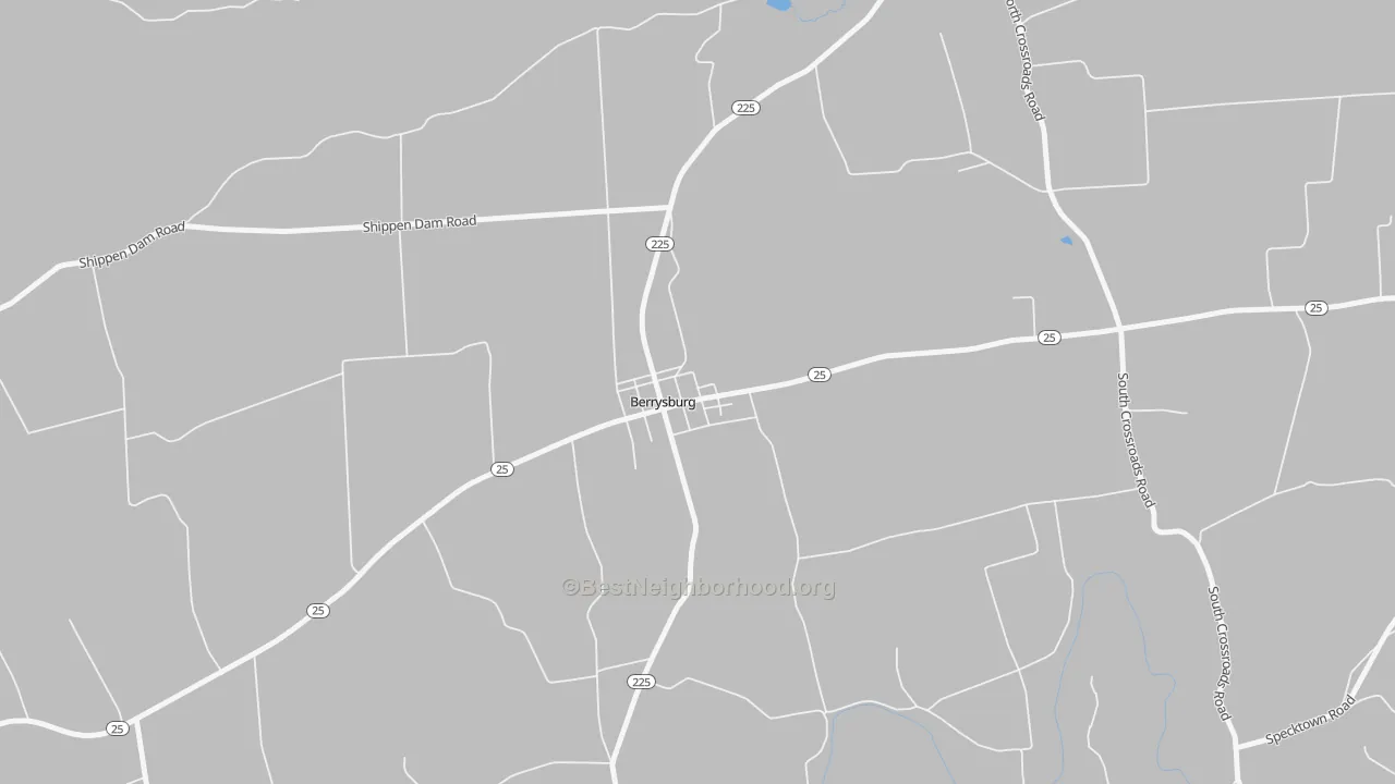 Transit Grade map of 17005, PA