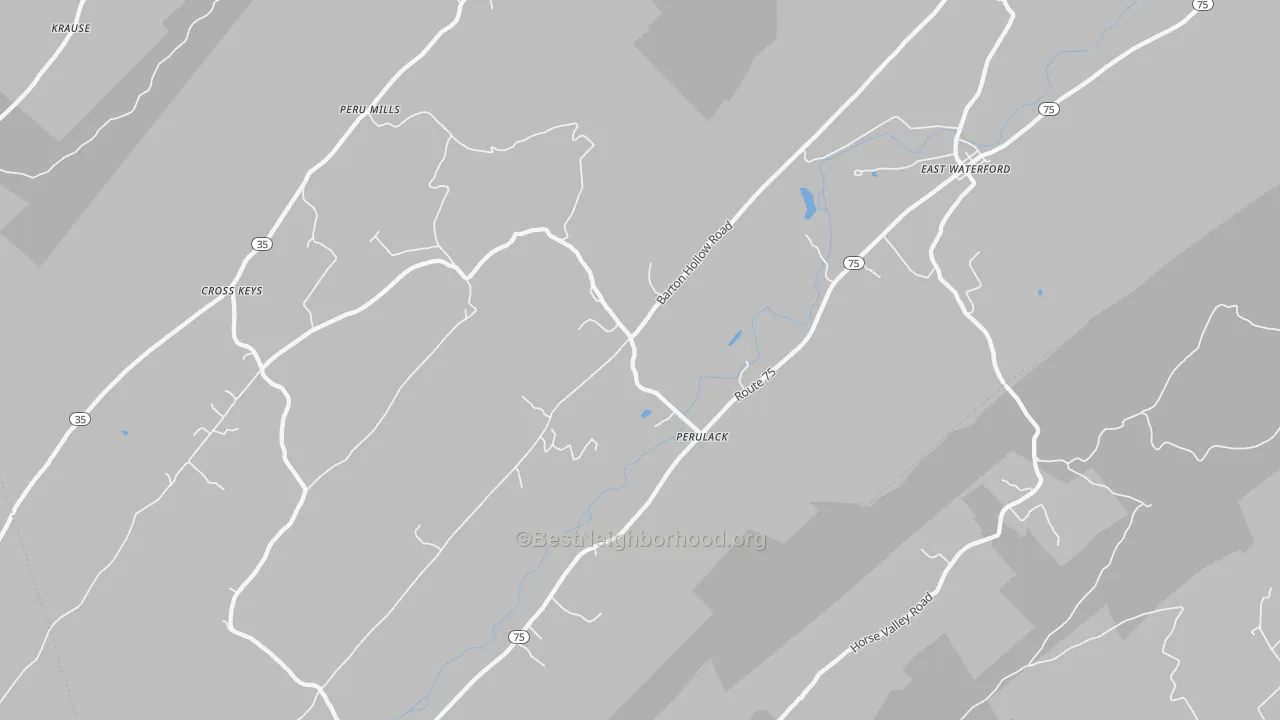 Transit Grade map of 17021, PA