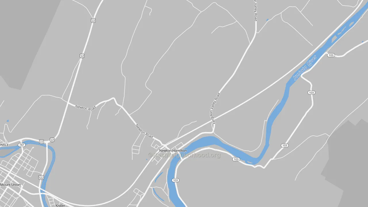 Transit Grade map of 17075, PA