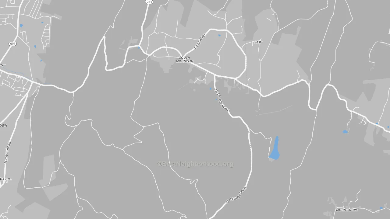 Transit Grade map of 17261, PA