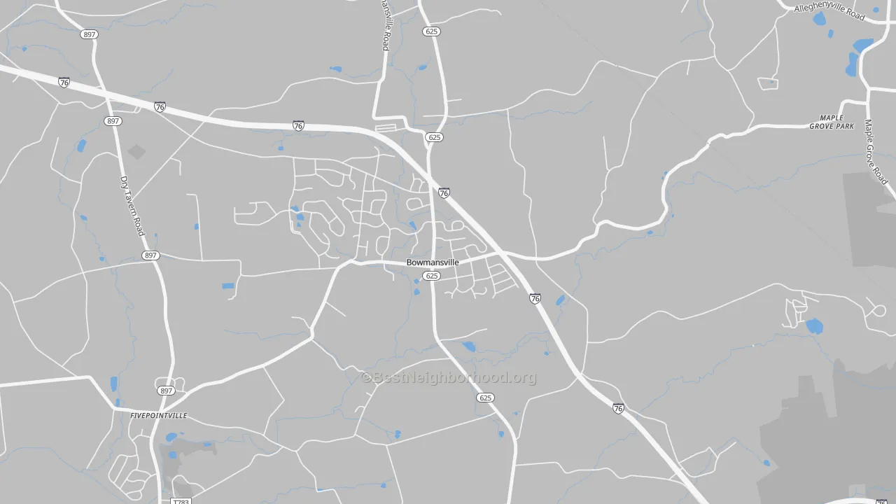 Transit Grade map of 17507, PA