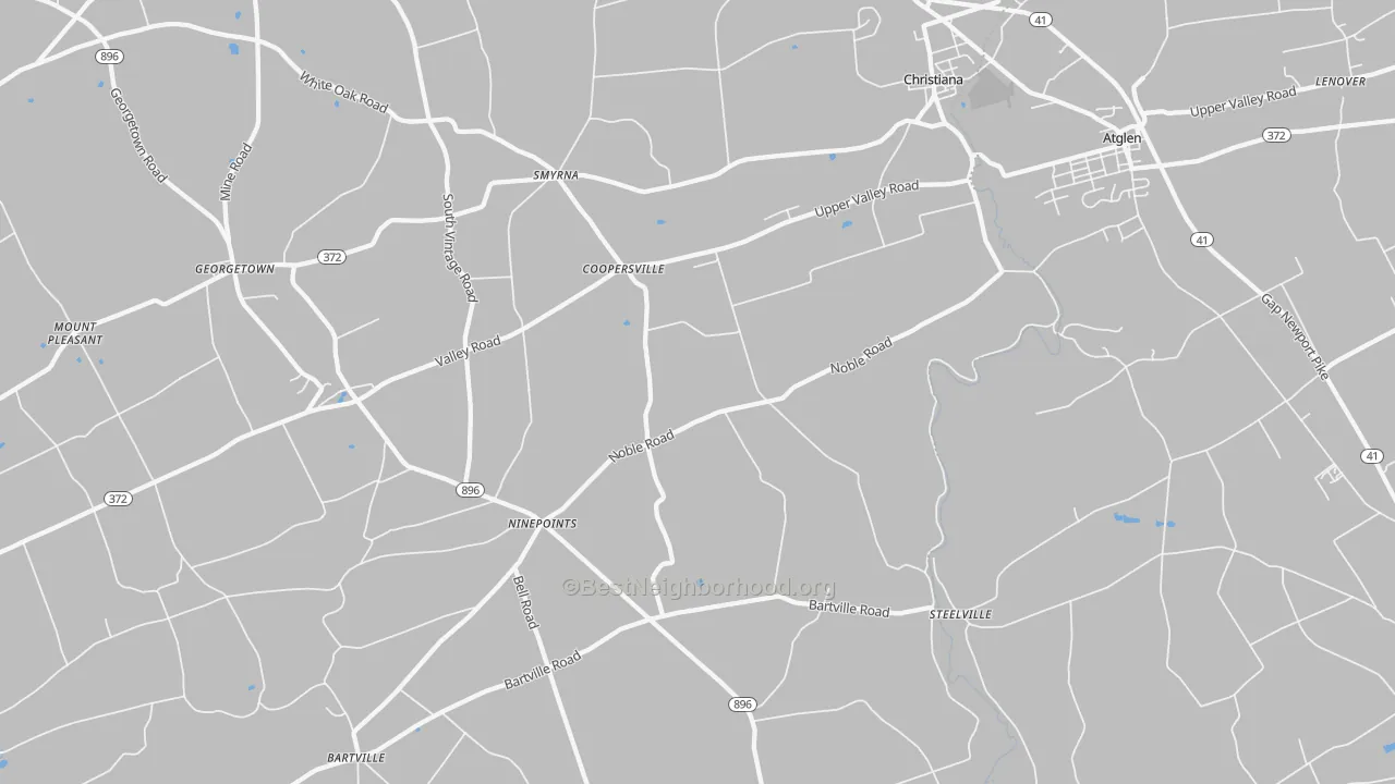 Transit Grade map of 17509, PA
