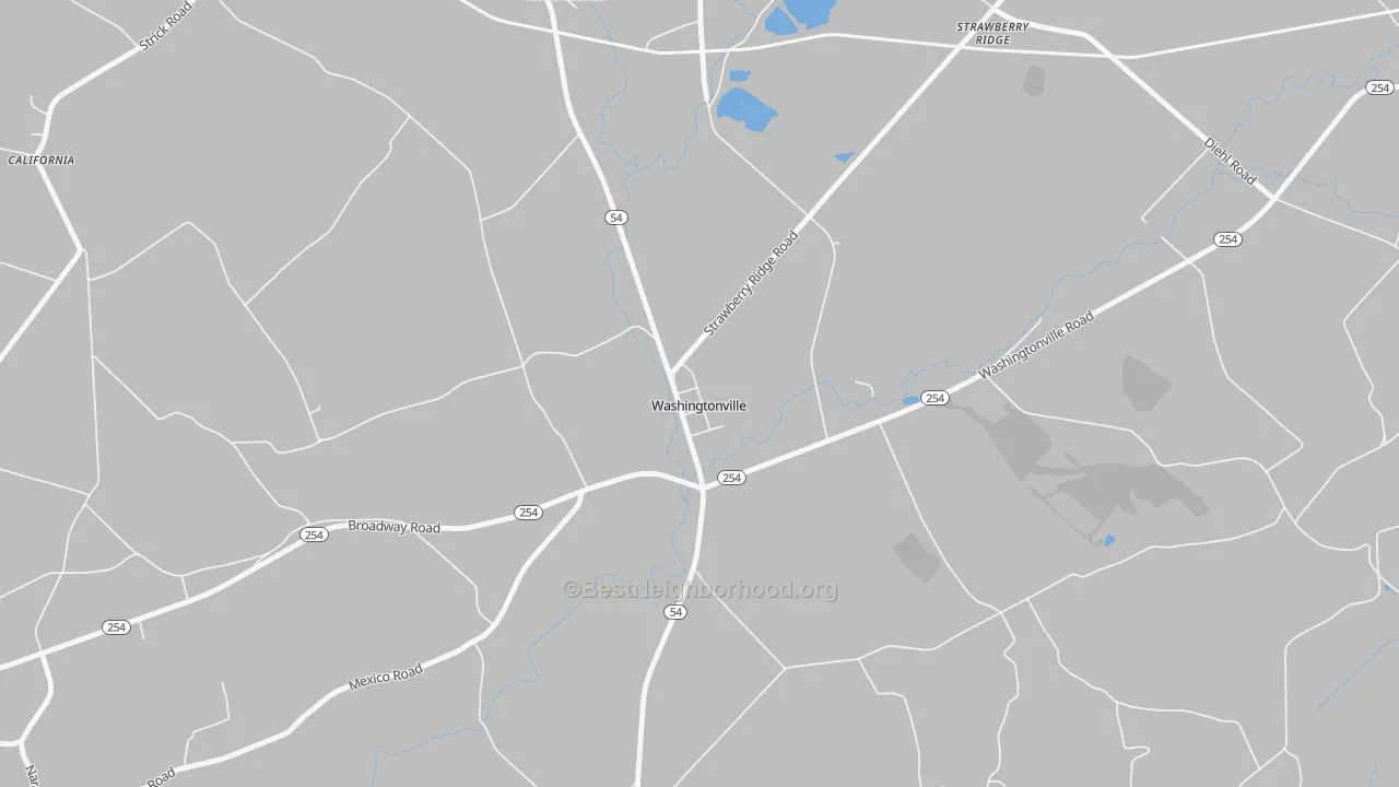 Transit Grade map of 17884, PA