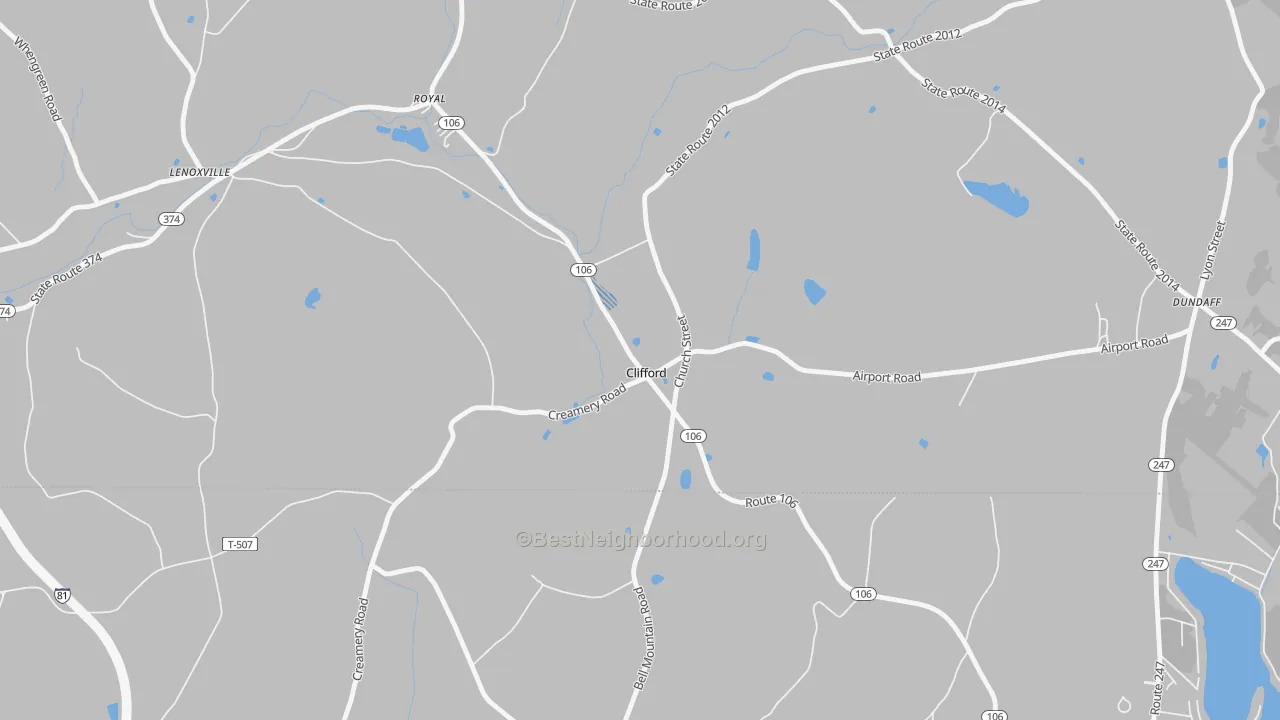 Transit Grade map of 18413, PA