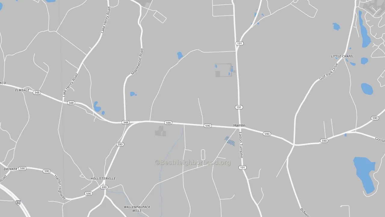 Transit Grade map of 18427, PA