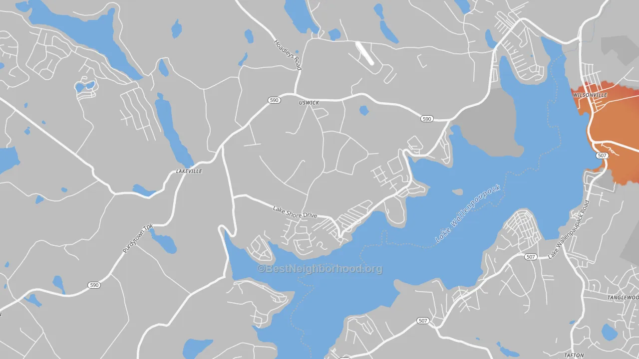 Transit Grade map of 18438, PA