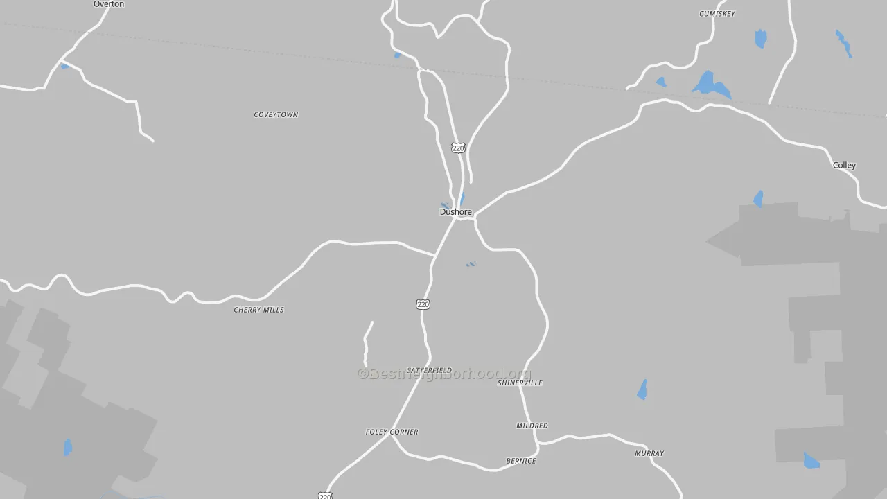 Transit Grade map of 18614, PA