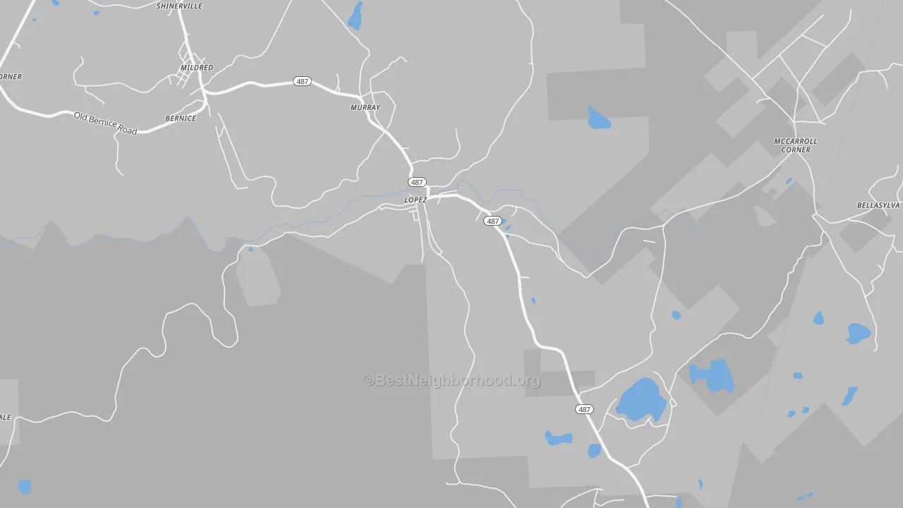 Transit Grade map of 18628, PA