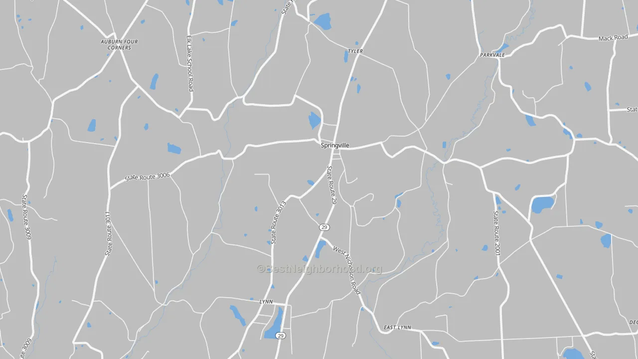 Transit Grade map of 18844, PA