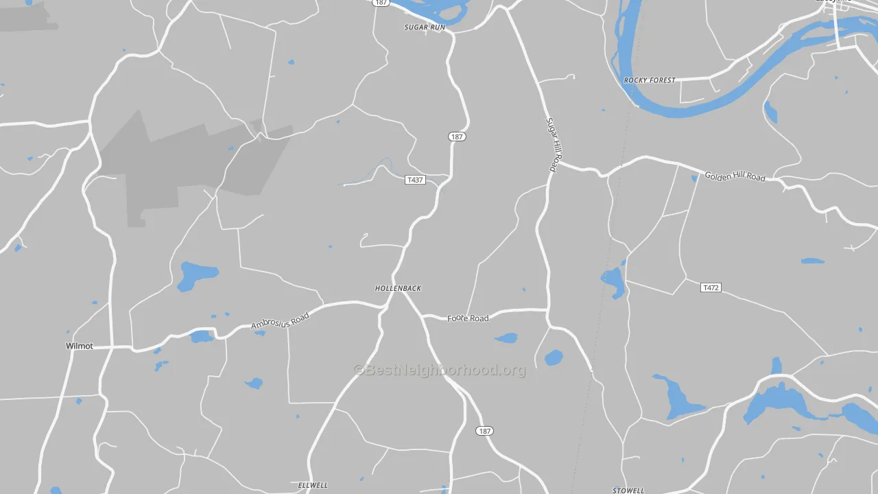 Transit Grade map of 18846, PA