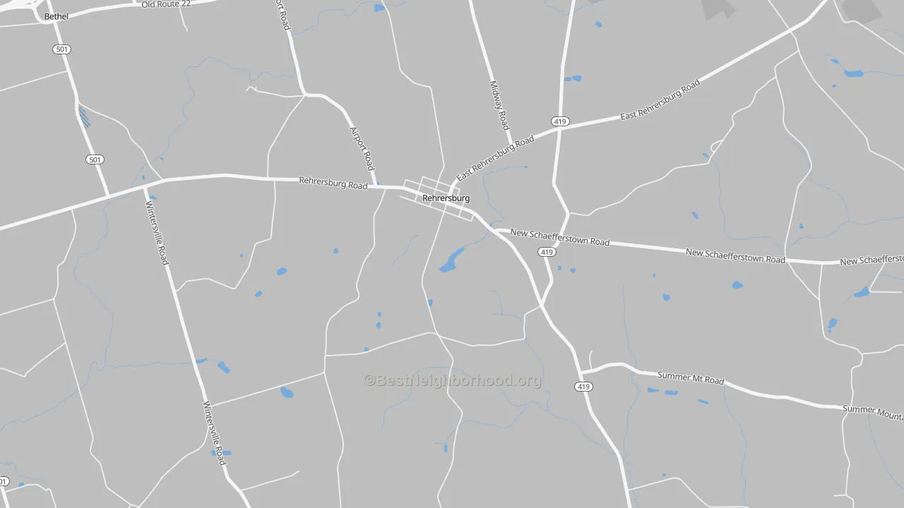 Transit Grade map of 19550, PA