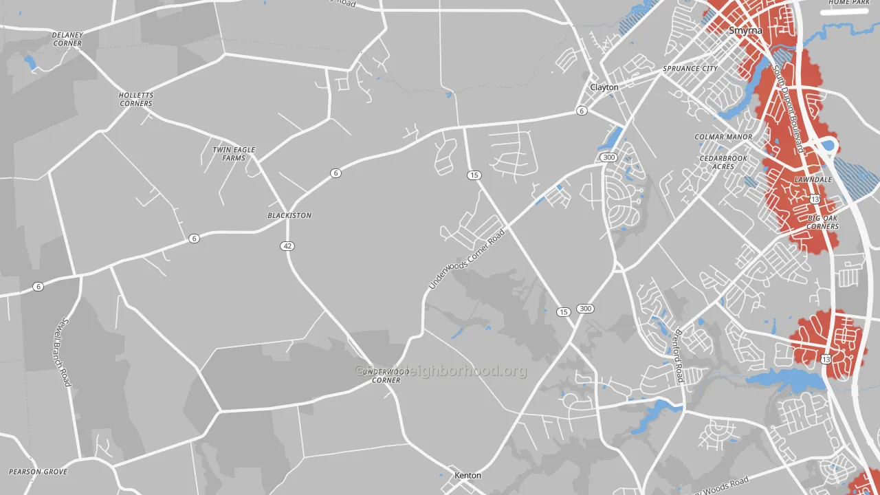 Transit Grade map of 19938, DE