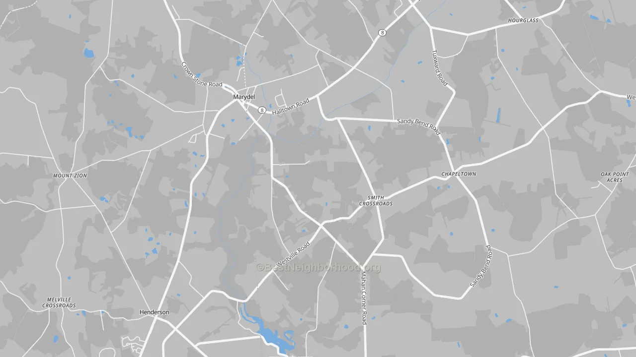 Transit Grade map of 19964, DE