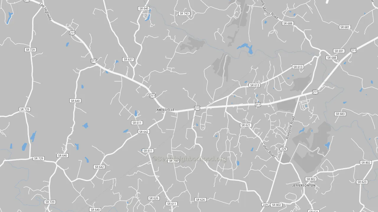 Transit Grade map of 20106, VA