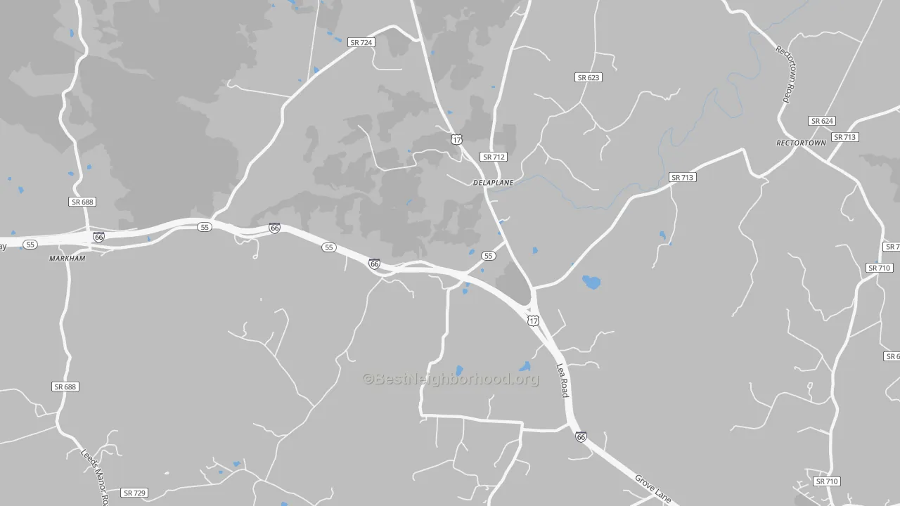 Transit Grade map of 20144, VA