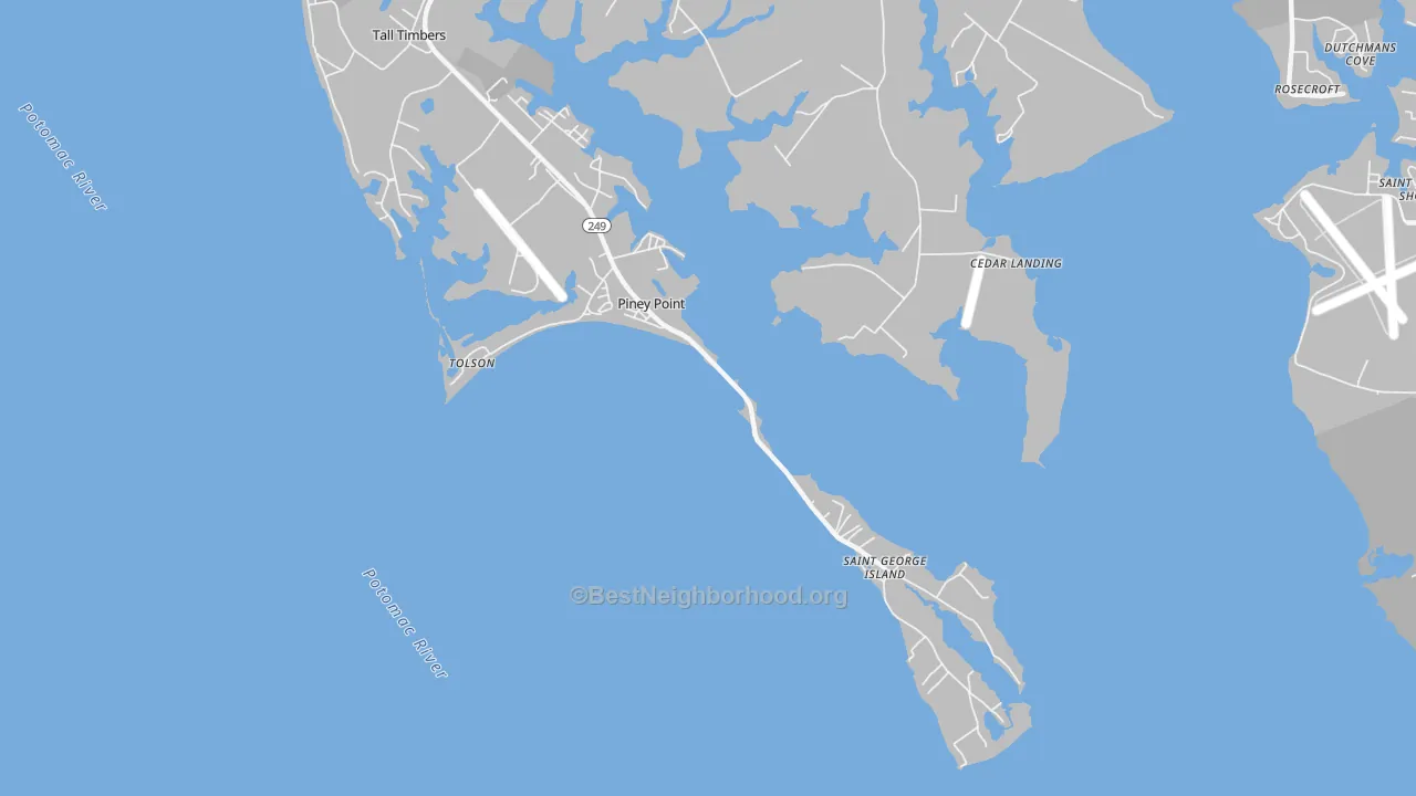 Transit Grade map of 20674, MD