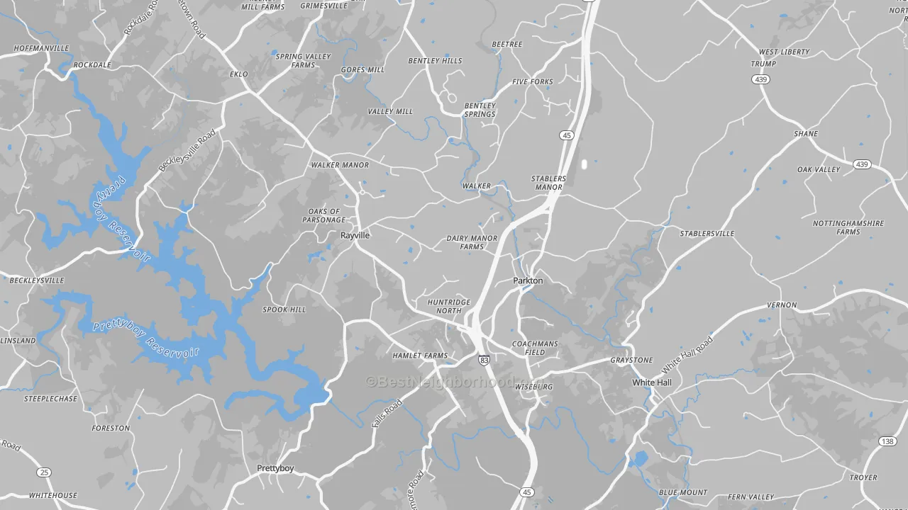 Transit Grade map of 21120, MD