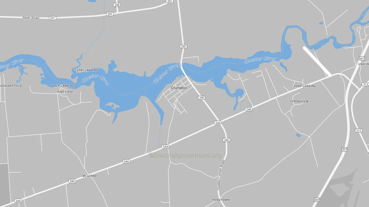 Transit Grade map of 21628, MD