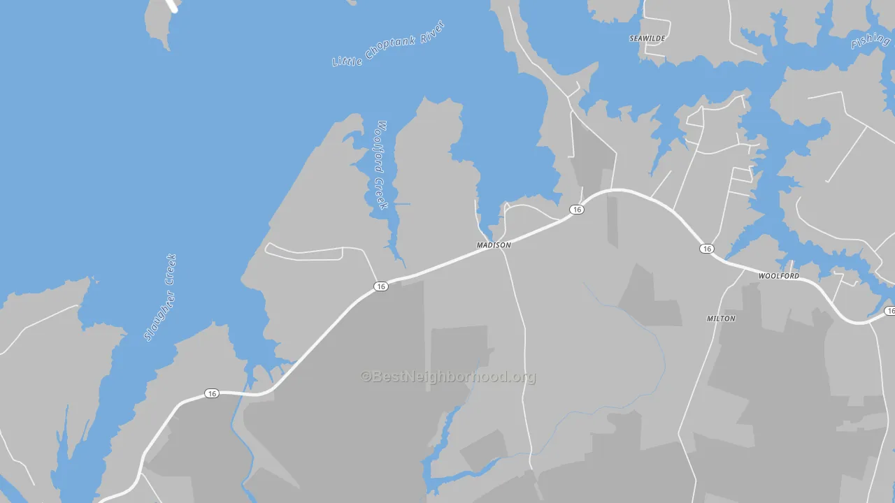 Transit Grade map of 21648, MD