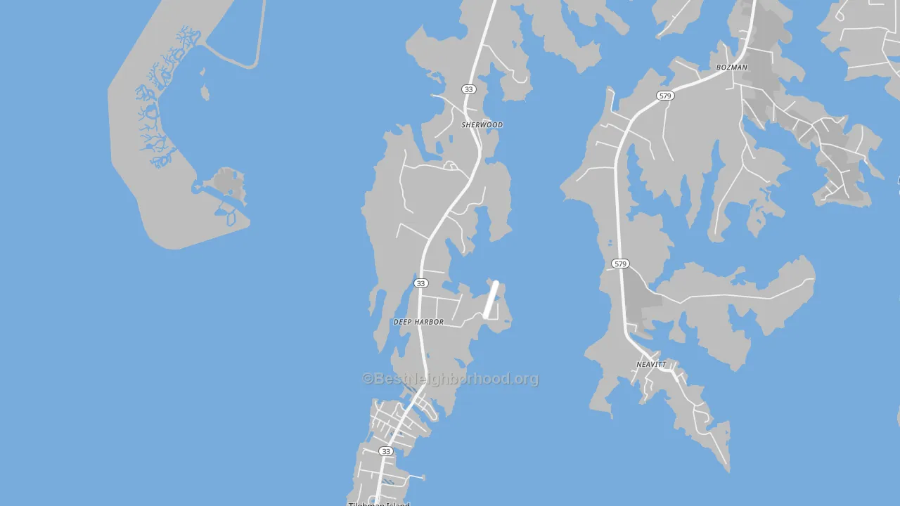 Transit Grade map of 21665, MD