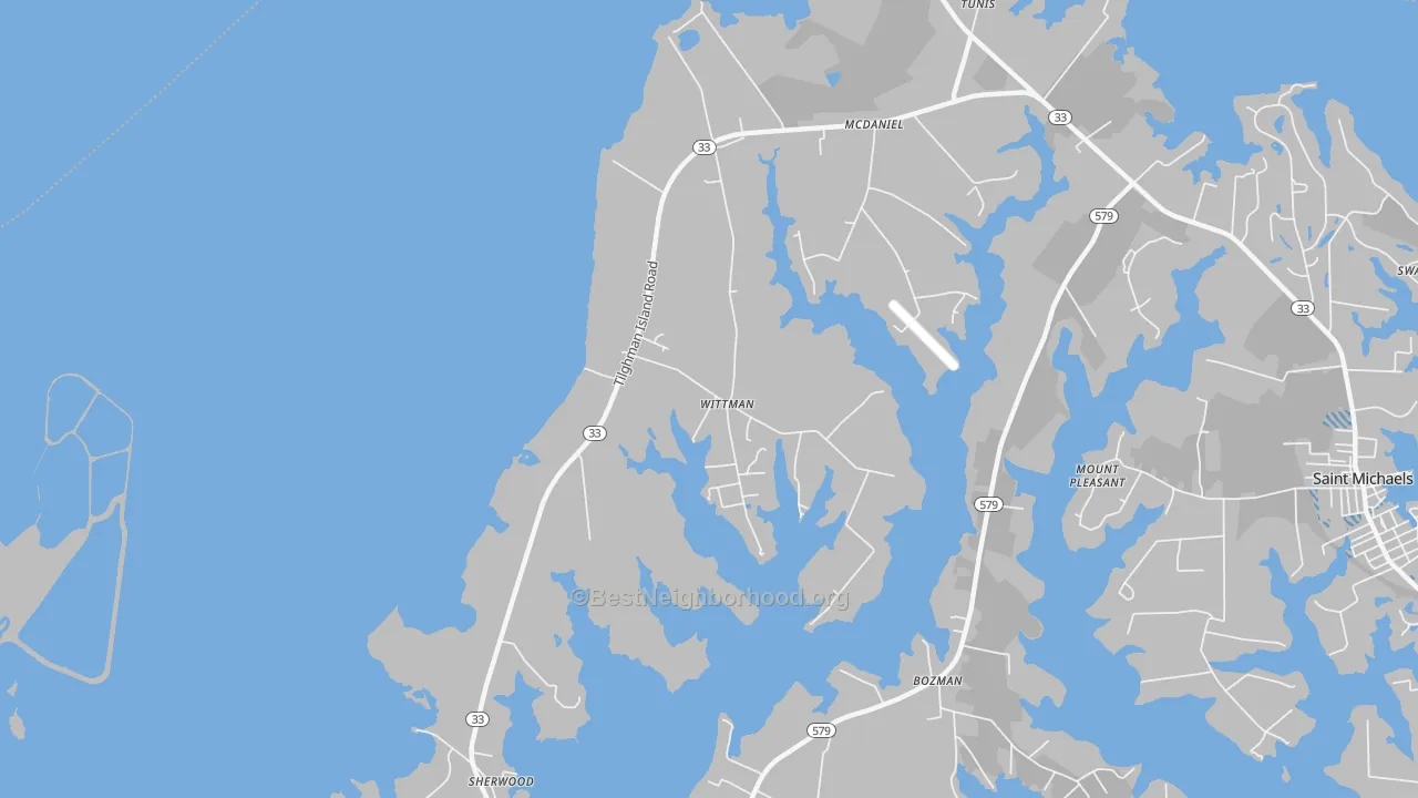 Transit Grade map of 21676, MD