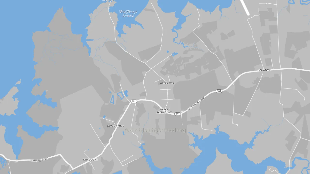 Transit Grade map of 21867, MD