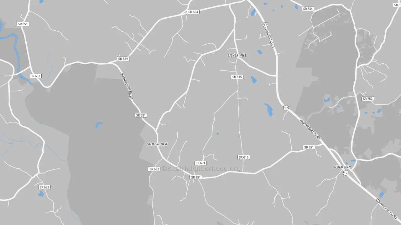 Transit Grade map of 22742, VA