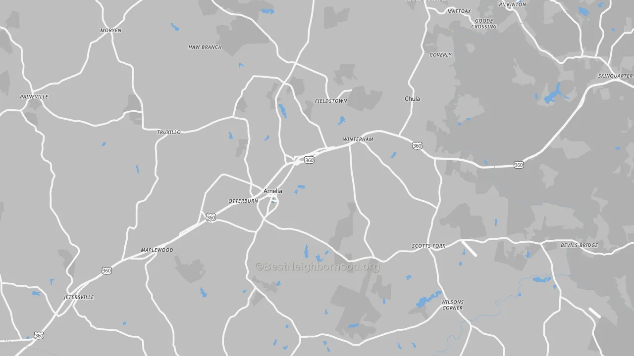 Transit Grade map of 23002, VA